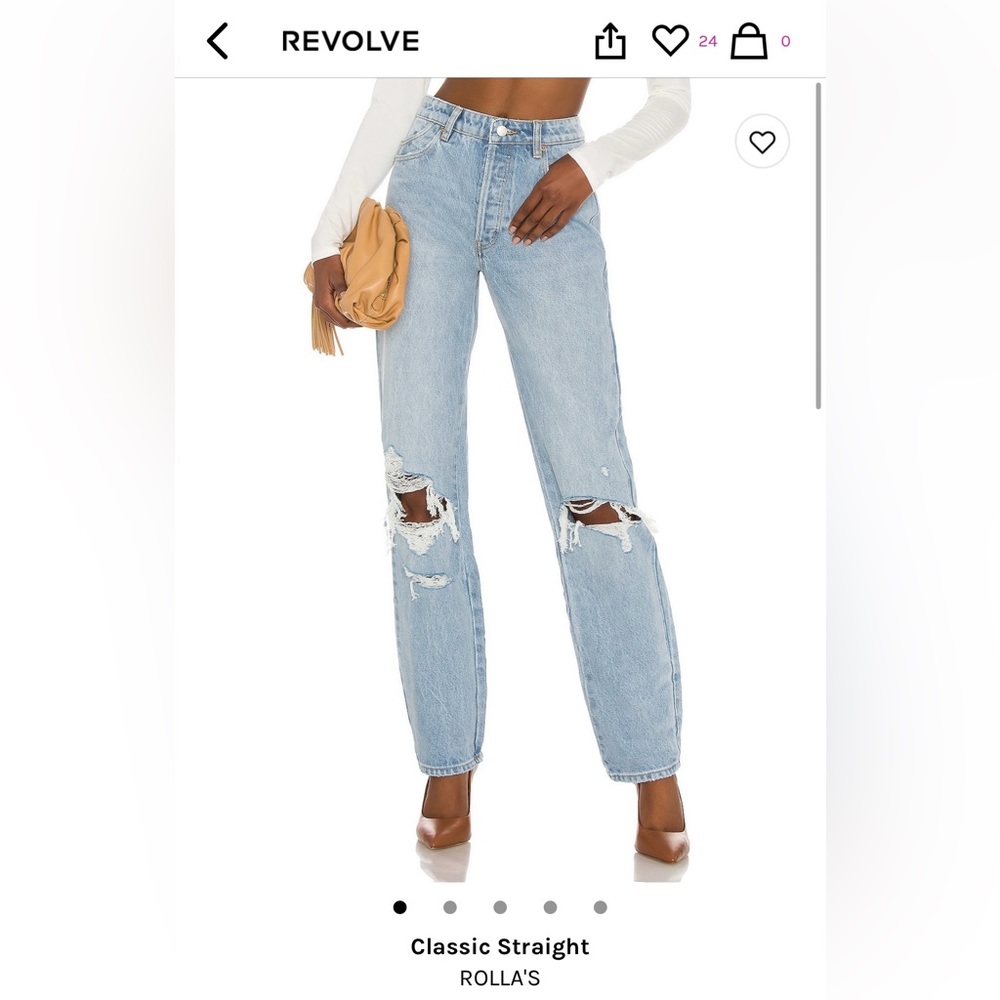 Rolla’s Classic Straight Jeans